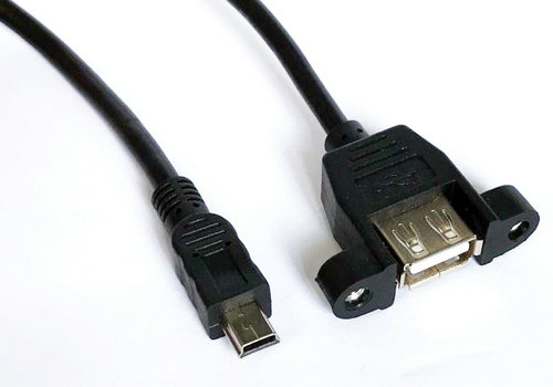 Mini 5pin to USB A Female