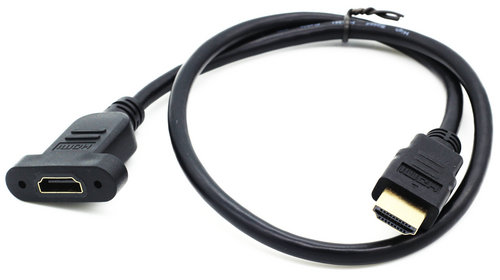 Panel Mount HDMI Cable
