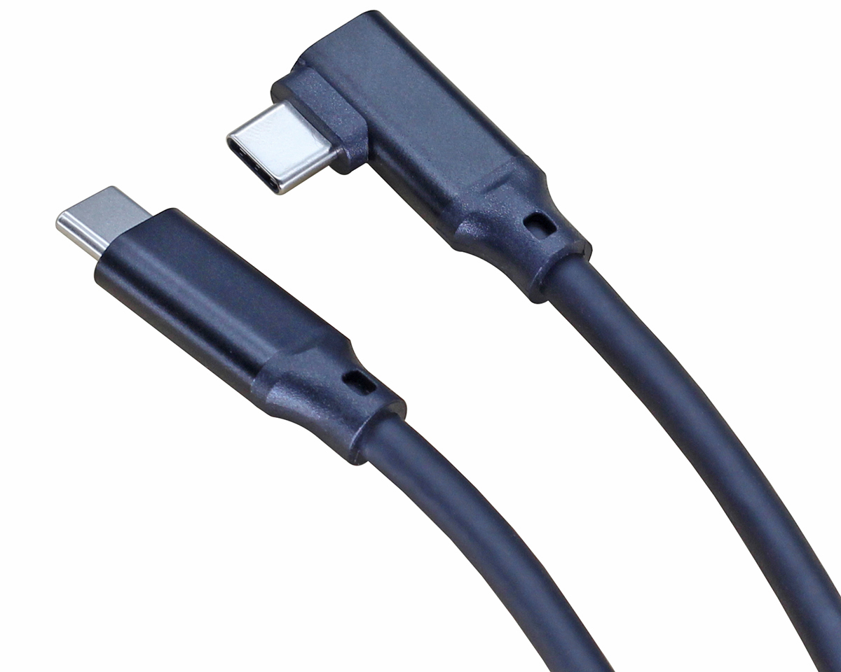 Angled USB C Male to male
