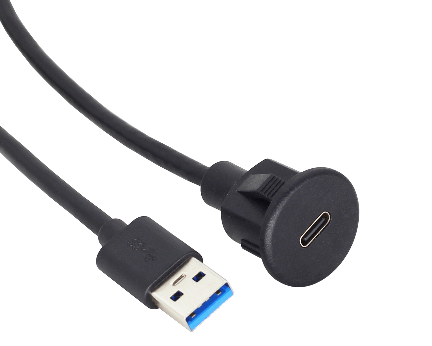 USB A male to C Female